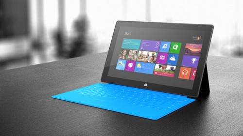 Microsoft Surface mit TouchCover