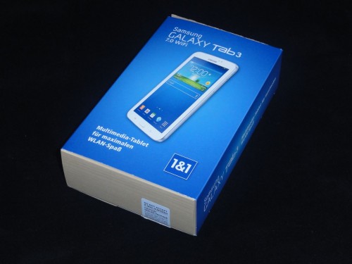 Samsung Galaxy Tab 3 - Verpackung Front