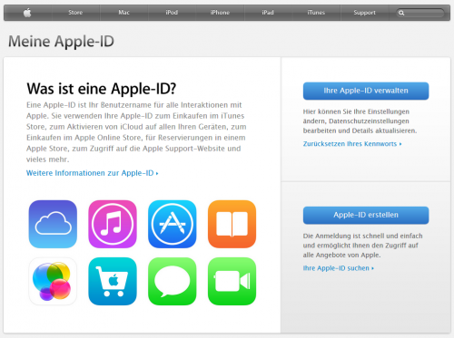 2FA - Apple ID verwalten